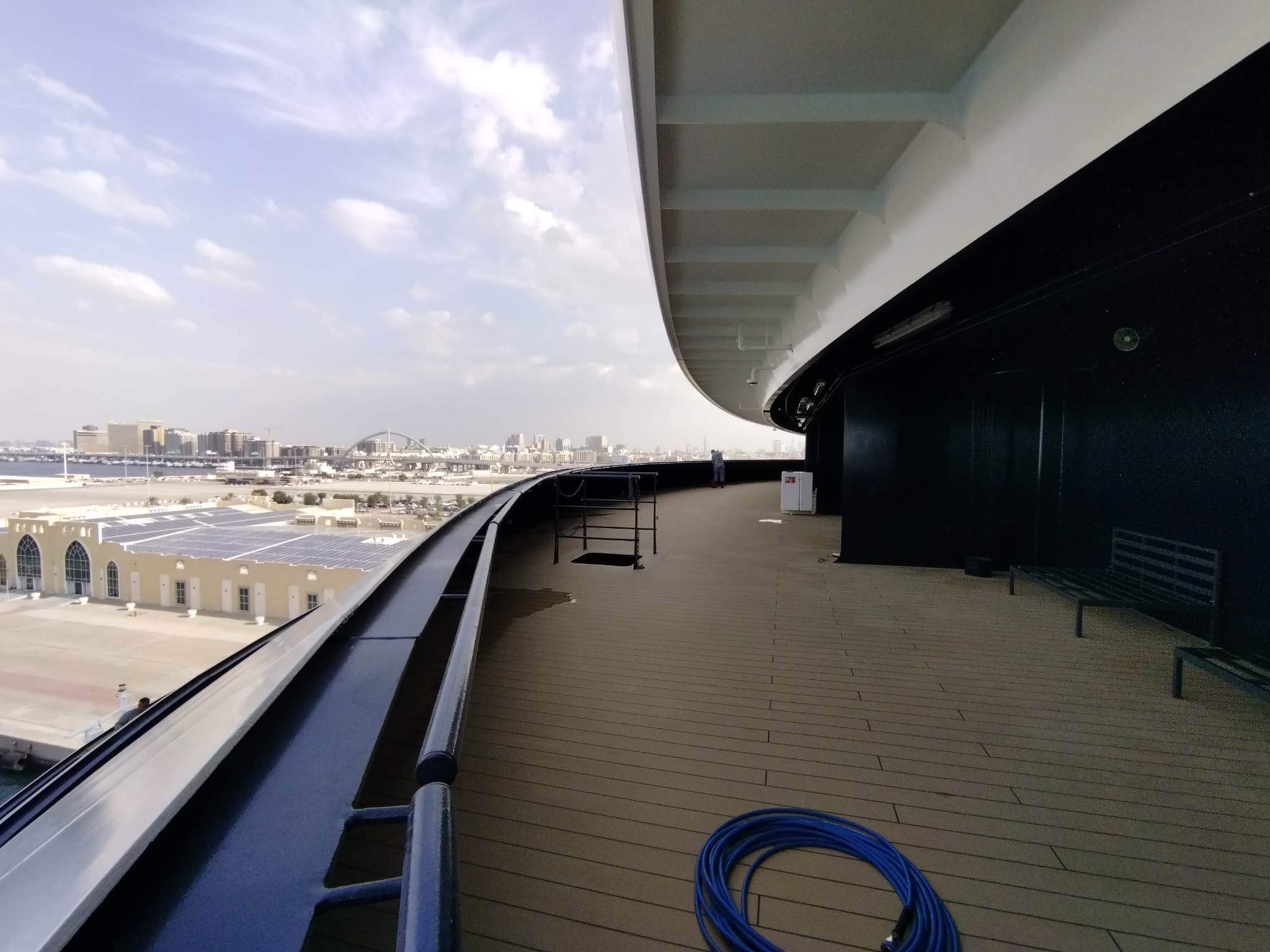 Media 'Crew Open Deck on MSC World Europa cruise ship 2.jpg' in album 'MSC World Europa Crew Areas'